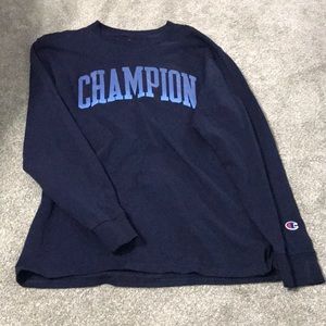 Champion Navy Long Sleeve